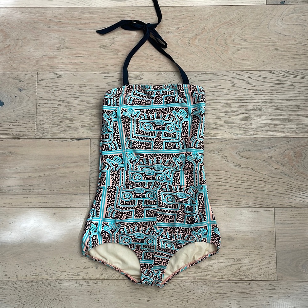 Keith Haring bathing suit